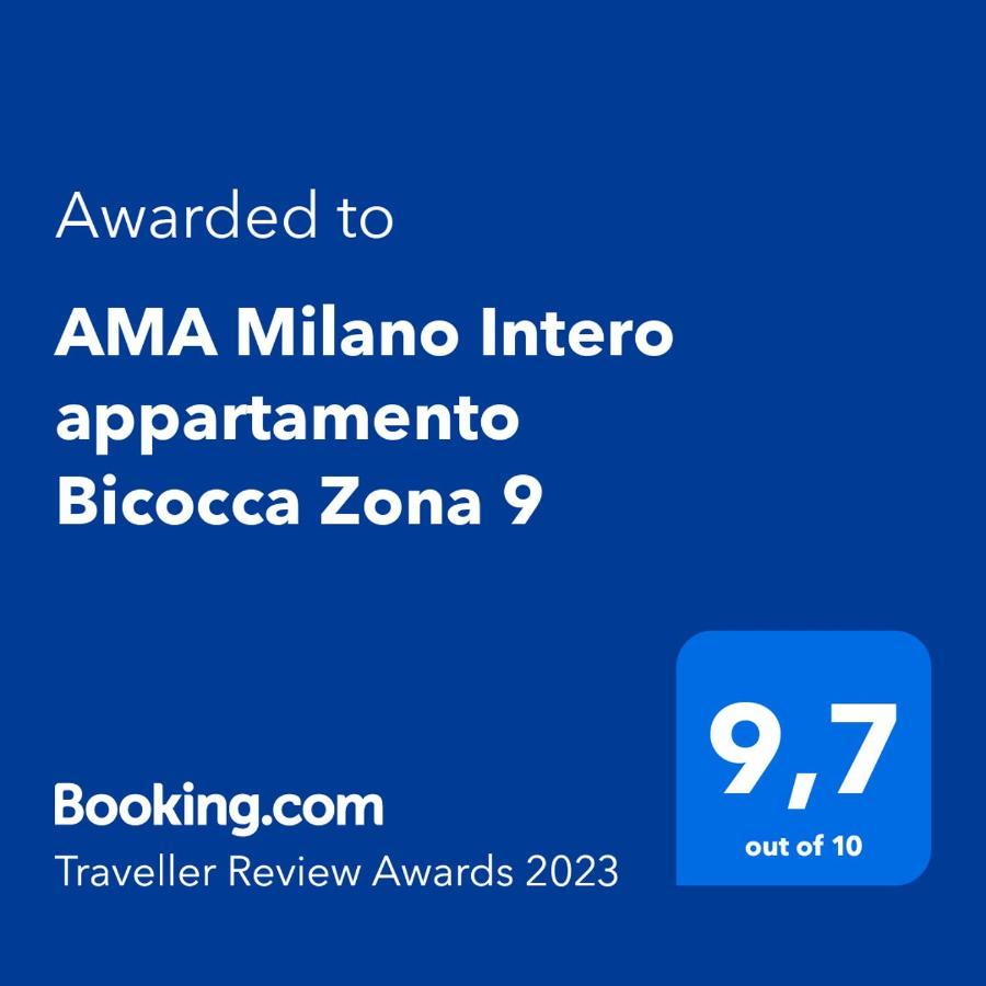 Ama Milano Intero Appartamento Bicocca Zona 9 Buitenkant foto